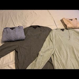 Lot 4 Banana Republic tall XL and XXL sweater EUC